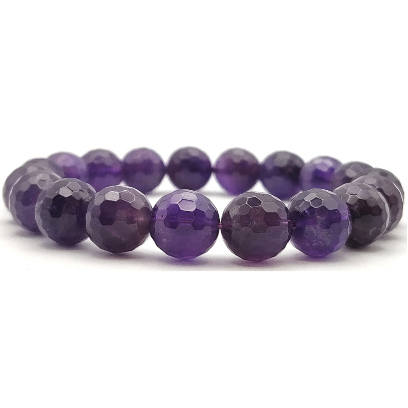 Amethyst 128 Cutting Bracelet